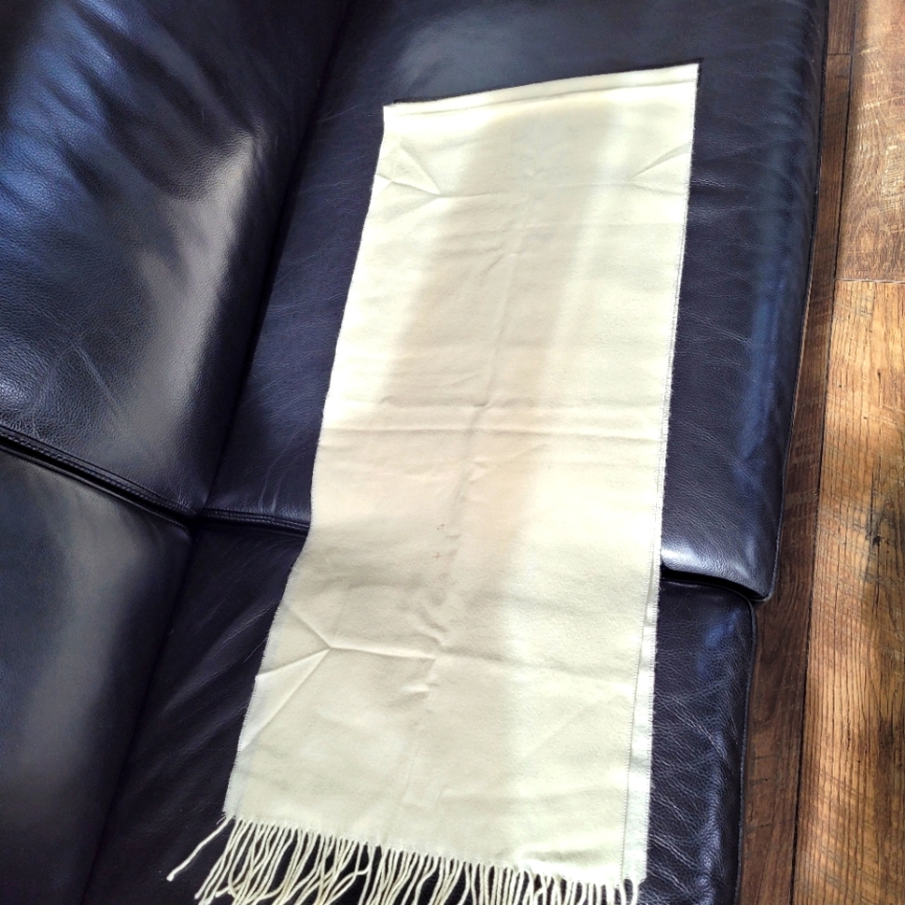 Ivory Cashmere Scarf
